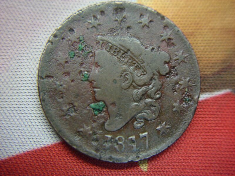 1817 U.S. Large Cent - 13 Star Variety