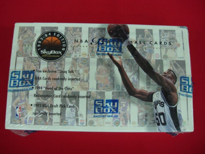 1993-94 SkyBox Premium Basketball Box (360 Cards) FACTORY SEALED