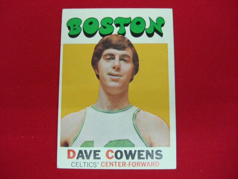 Dave Cowens Rookie Card, 1971-72 Topps #47 RC, Boston Celtics, Graded Gem Mint Condition