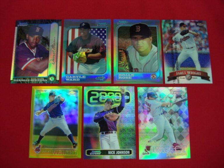 Bowman & Topps Chrome Refractor Lot of 7 Cards