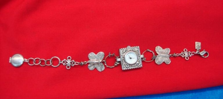 Artisan Butterfly Bracelet Quartz Watch – Desert Heart, USA (Pre-Owned)
