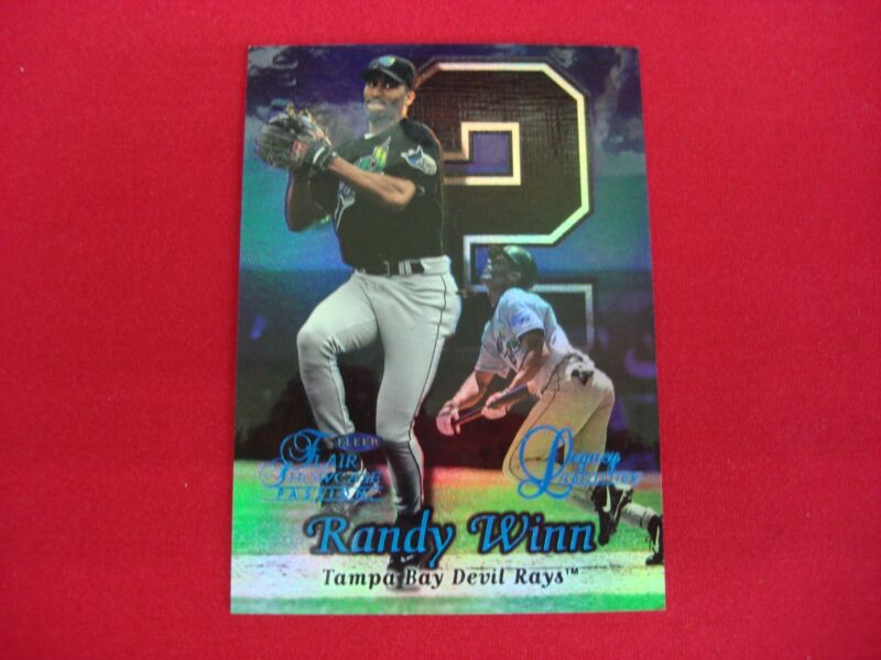 Randy Winn 1999 Flair Showcase Legacy Collection Row 2 Parallel Baseball Card #123L (90/99)