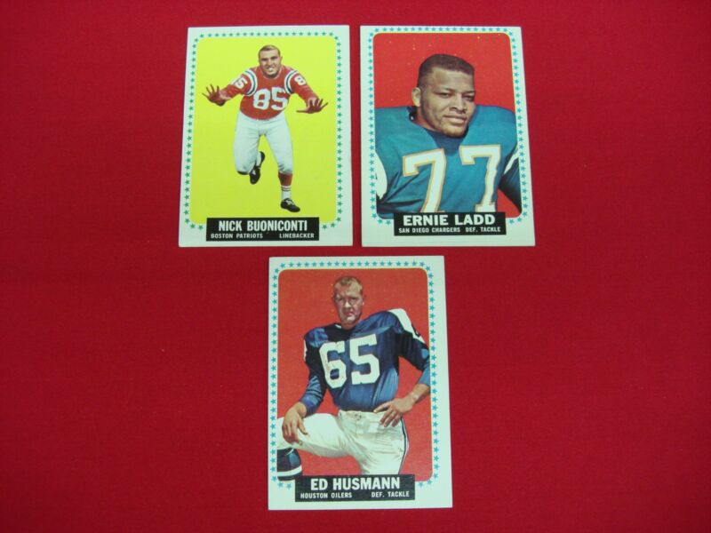 Vintage 1964 Topps Better Football Card Lot