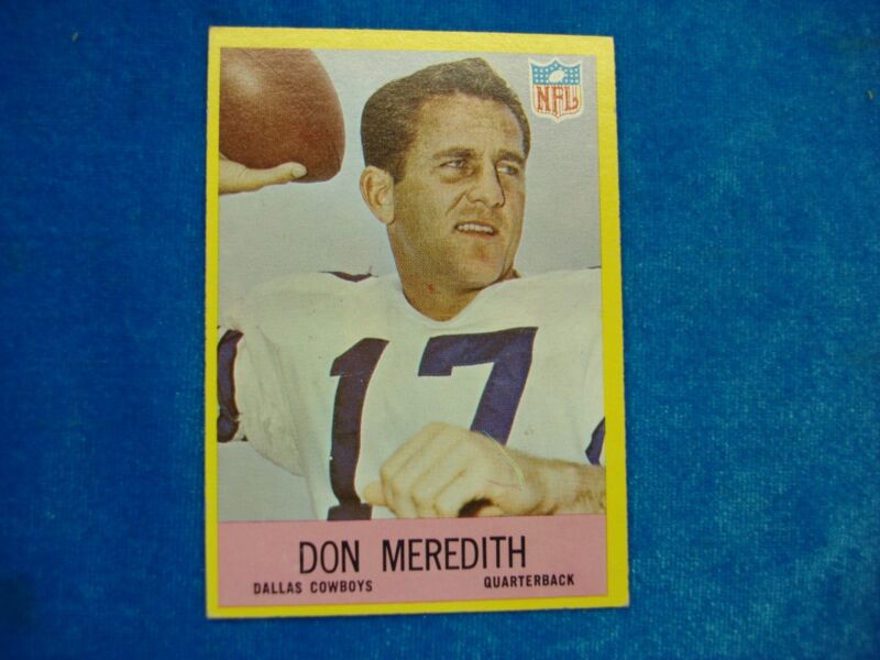 Vintage 1967 Don Meredith Football Card #57