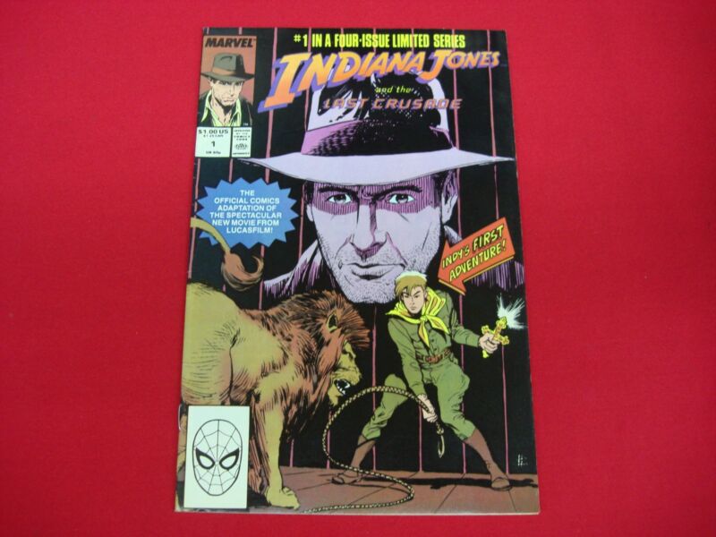 Indiana Jones and the Last Crusade #1 Comic (1989 Marvel - Vol 1)