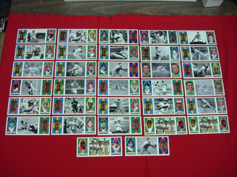 Vintage 1993 Upper Deck B.A.T. Baseball Cards - Collection of 32 unique cards featuring stars and Hall of Famers