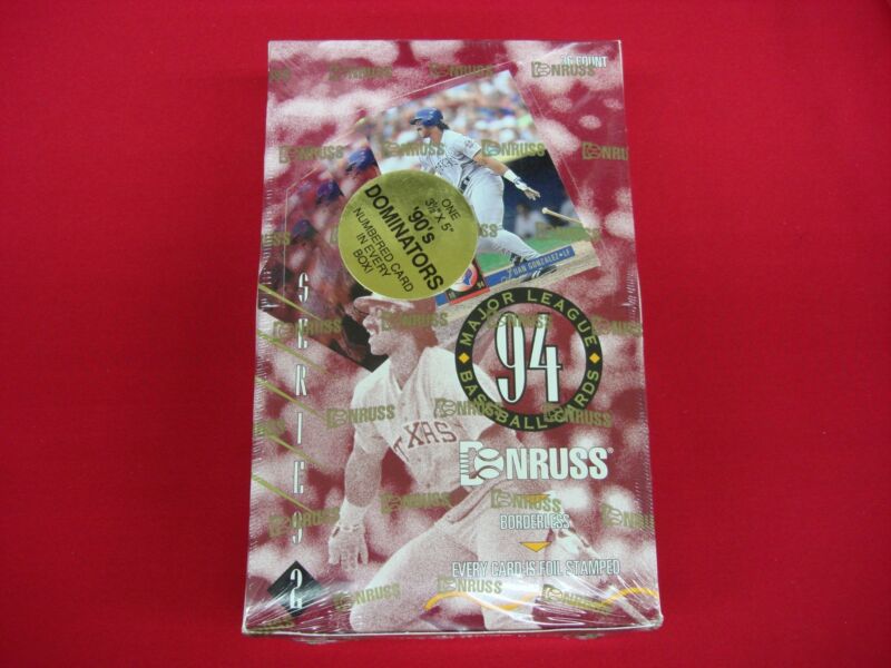 1994 Donruss Series 2 Factory Sealed Box - 36 Packs