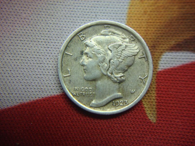 1923 Mercury Dime