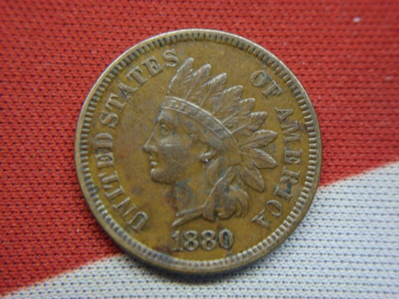 1880 Indian Head Cent