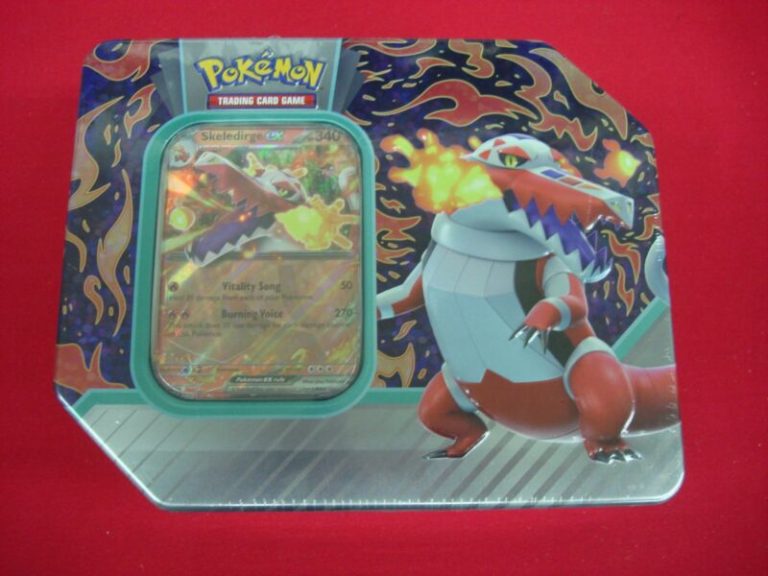 Pokémon TCG Paldea Partners Tin - Skeledirge ex