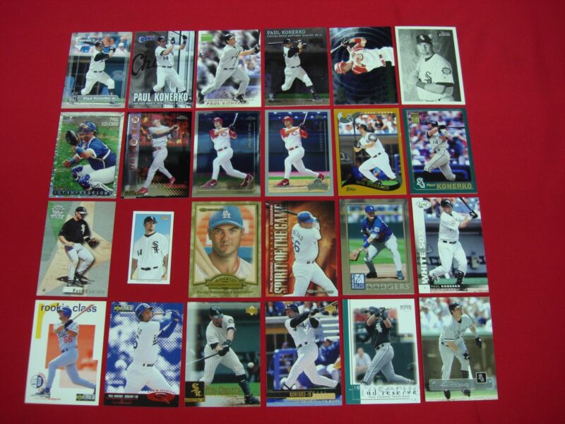 Paul Konerko Baseball Card Collection