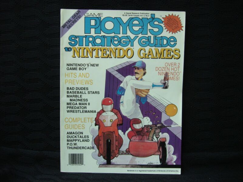 Vintage Game Player's Strategy Guide to Nintendo Games #4 (Vol. 2, 1989)