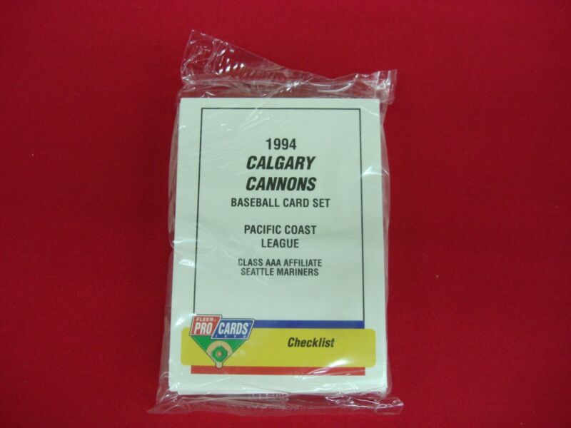 1994 Fleer Procards Calgary Cannons Team Set