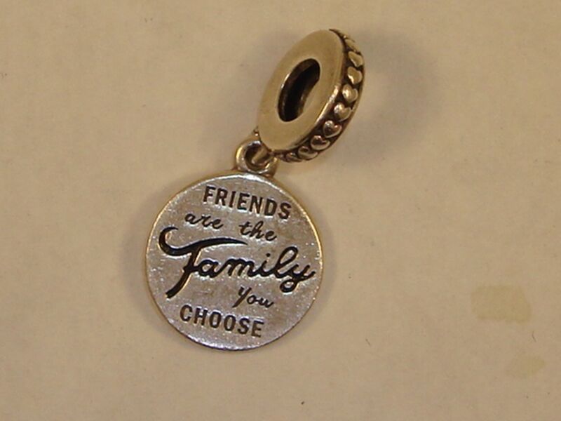 Pandora Ale Sterling Silver Charm - FRIENDS are Family