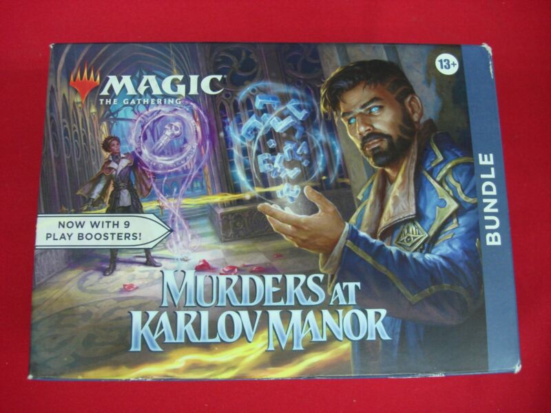 Magic: The Gathering Murders at Karlov Manor Bundle Box (9 Play Boosters) - Factory Sealed TCG