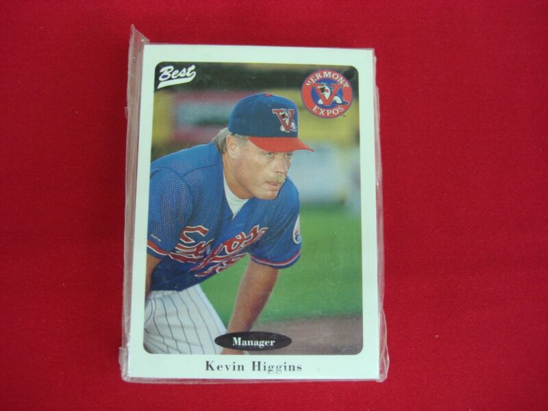 1996 Vermont Expos Best Minor League Baseball Card Set
