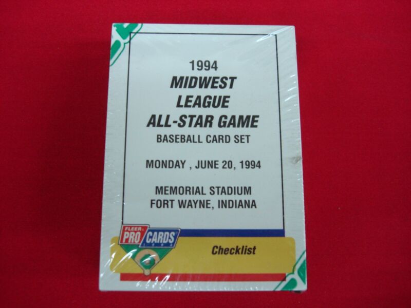 1994 Fleer ProCards Midwest League All-Star Game baseball card set
