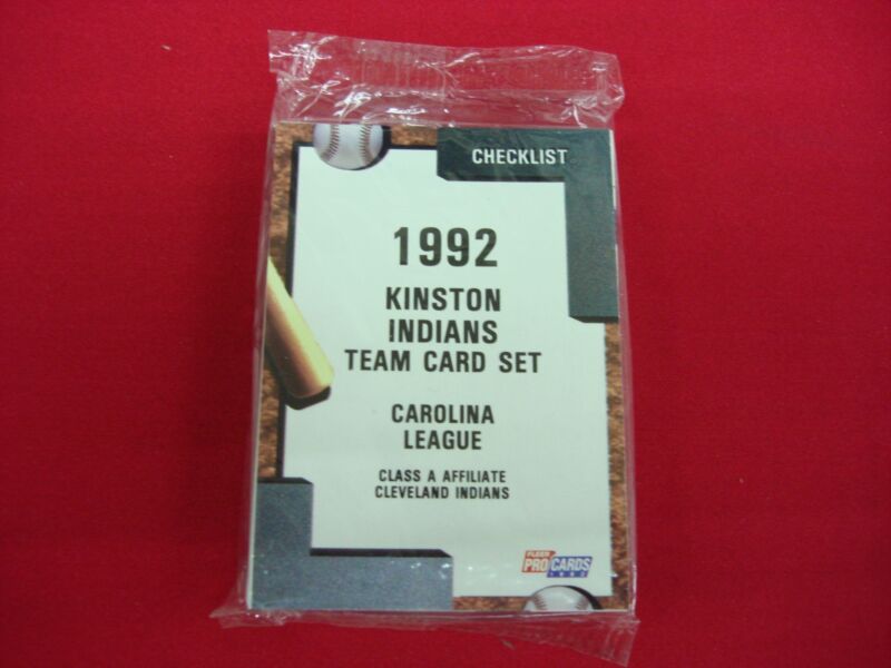 1992 Fleer ProCards Kinston Indians Team Set