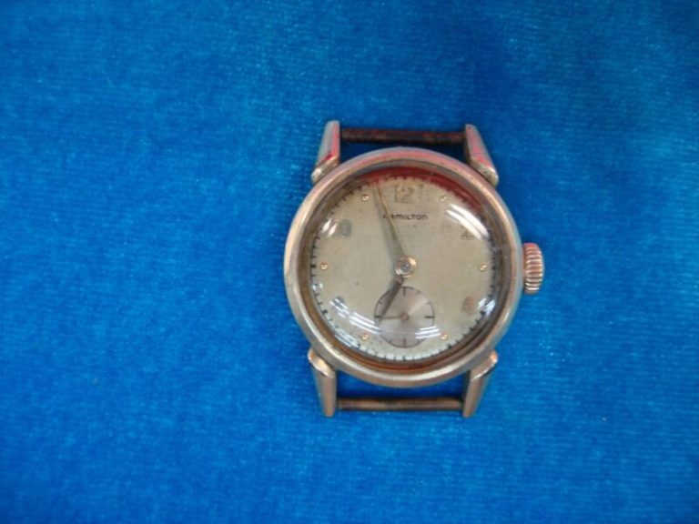 Vintage Hamilton Men's Wristwatch - 10K Gold Filled Case (Parts/Repair)