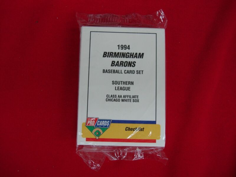 1994 Fleer ProCards Birmingham Barons MiLB Team Set with Michael Jordan