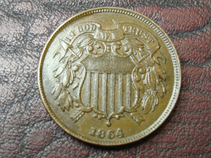 1864 Two Cent Piece