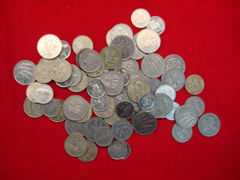 Vintage Iceland Kronur banknotes from the 1960s-1990s, approximately 1 lb.