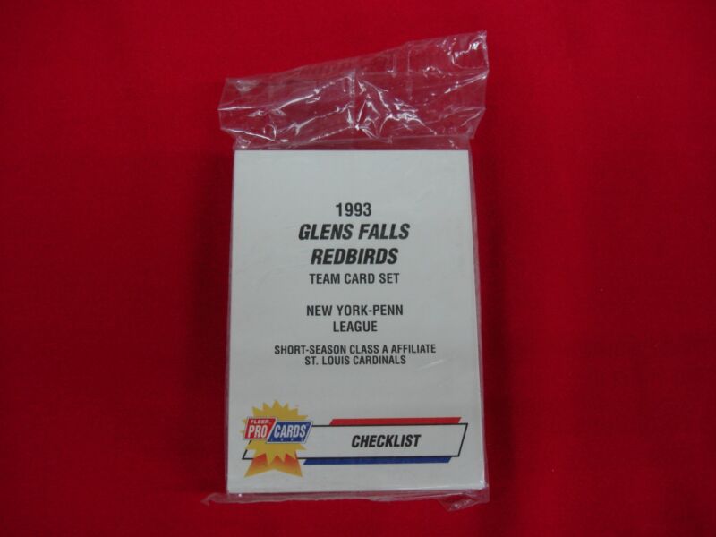 1993 Glens Falls Redbirds ProCards Team Set