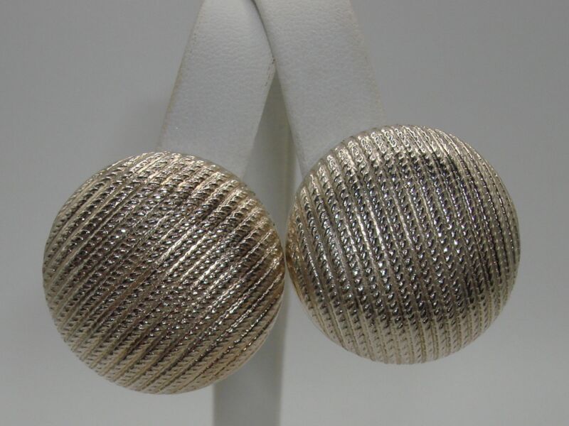 Vintage Taxco sterling silver clip-on earrings, marked TS-01 and 925