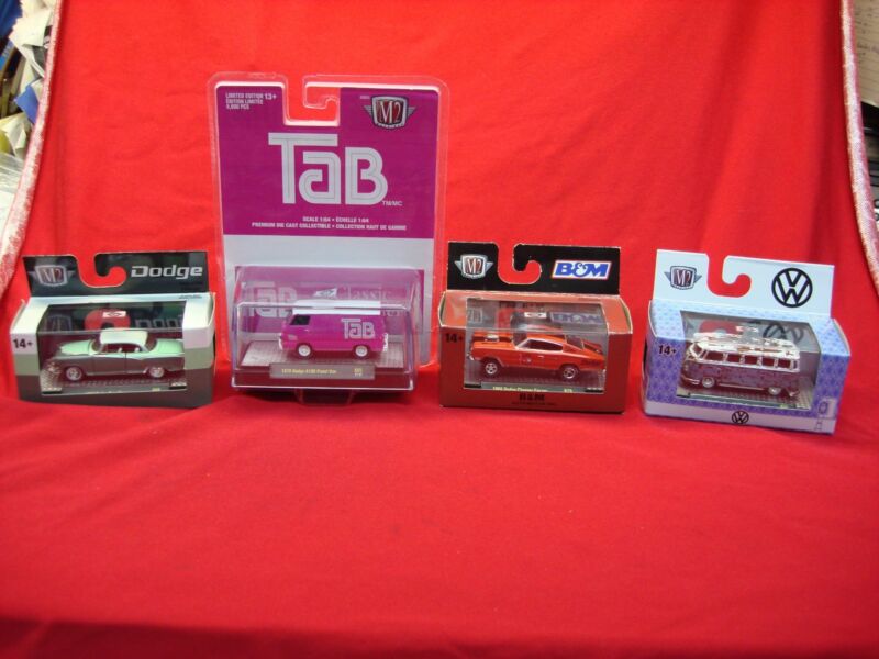 M2 Machines Vintage Mopar Hot Rods Diecast Set (Sealed)