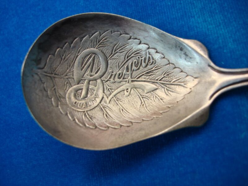 Vintage Breyers Ice Cream Spoon by Riverton Silver, 6 inches, excellent condition