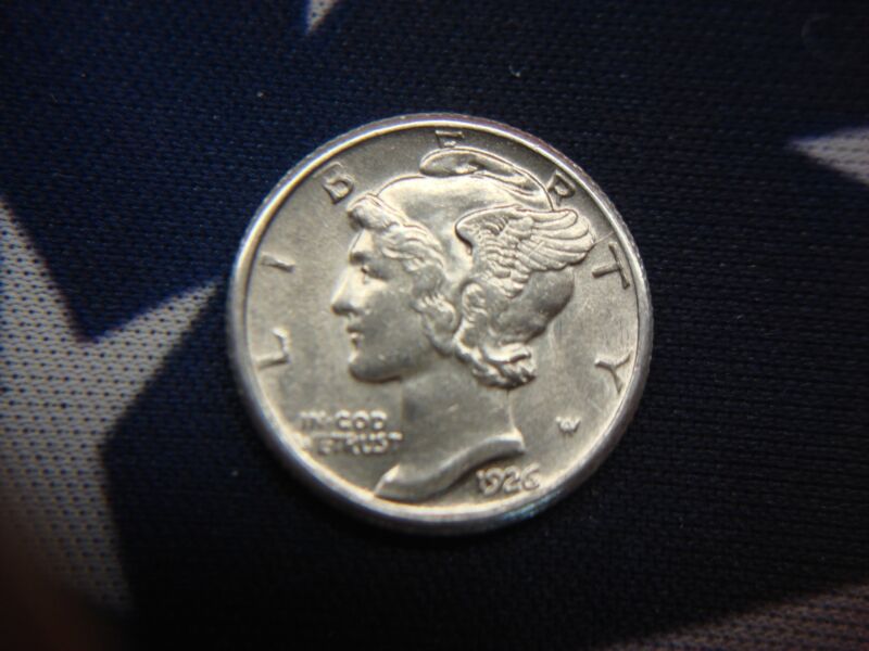 1926 Mercury Dime