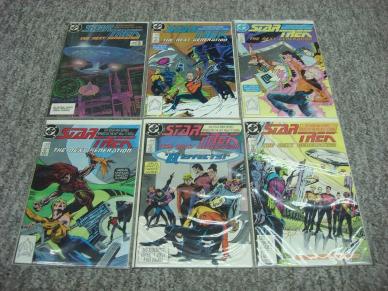 Star Trek TNG Complete Mini-Series #1-6 (Feb - Jul 1988) DC Comics