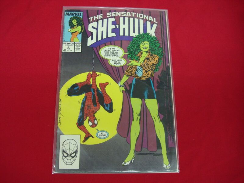 She-Hulk #3 Vol 2 (July 1989) Marvel Comic - Professionally Bagged