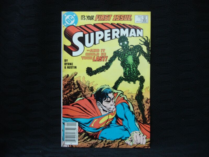 Superman #1 (Jan 1987) - First Issue - DC Comics