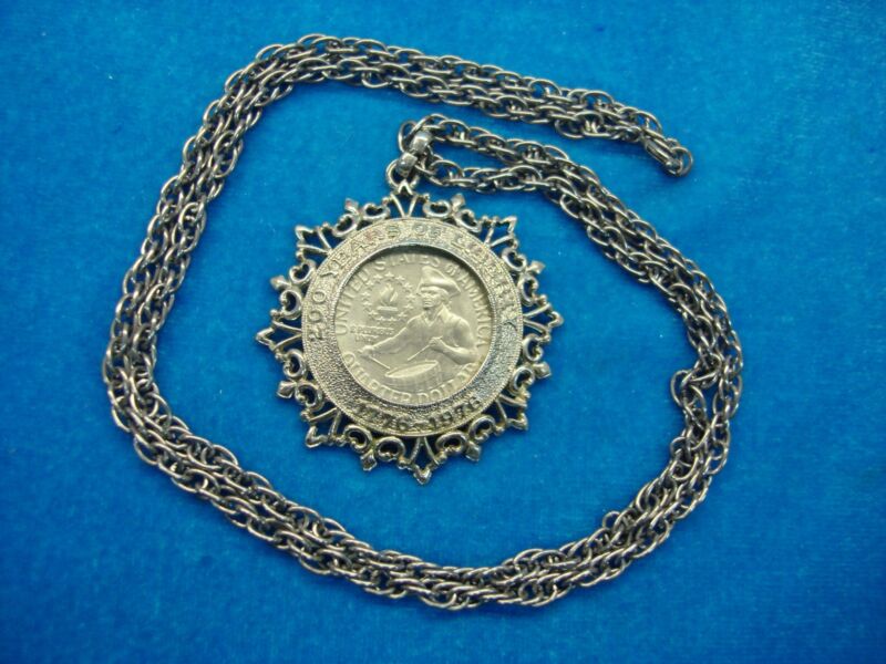 1976 Bicentennial Drummer Boy Quarter Pendant