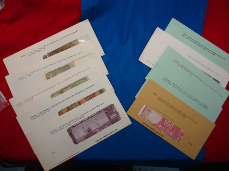 Vintage World Currency Collection