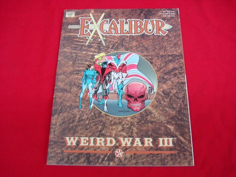 Excalibur Weird War III (1990) Marvel Graphic Novel