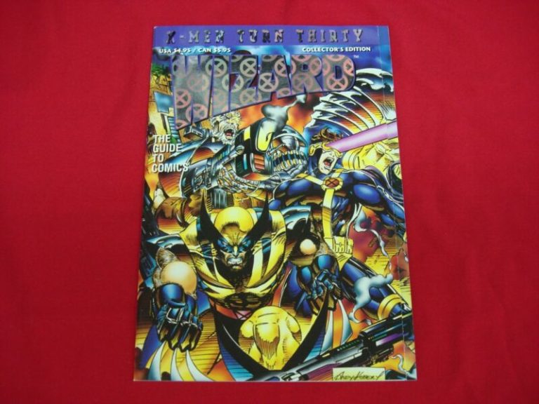 Wizard Magazine X-Men Turn Thirty #1 (Aug 1993) Collector's Edition w/ Trading Card - CGC Graded