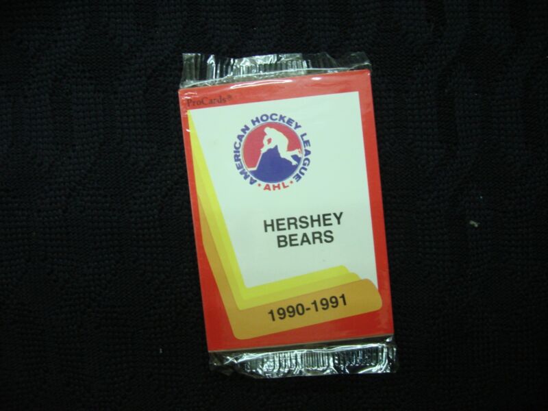 1990-91 Hershey Bears ProCards AHL Team Set - Factory Sealed