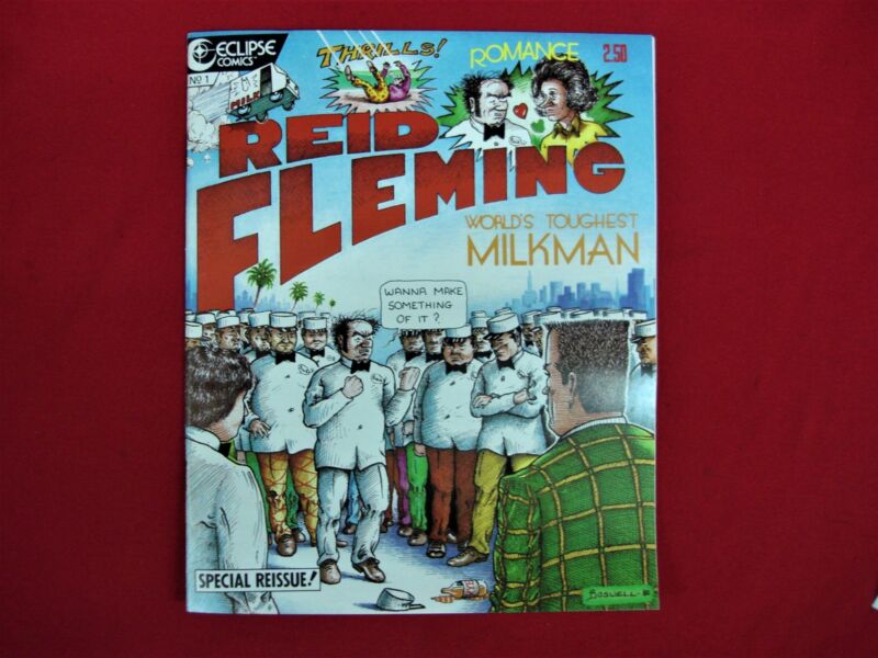 Reid Fleming, The World's Toughest Milkman #1 comic book cover