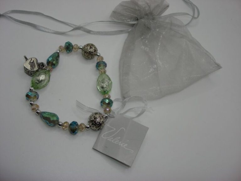 Valerie Parr Hill 'Christ's Story' Bracelet - Silver Heart Prayer Box, New with Tags