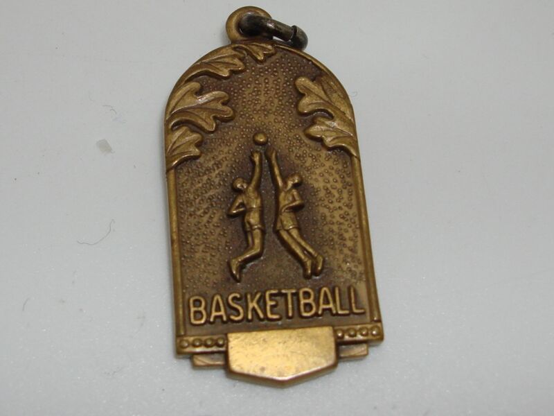 Vintage 1940s Jostens Basketball Medal