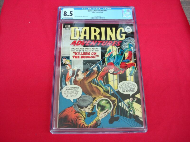 Daring Adventures #10 Comic (1963) - CGC 8.5 Graded, Cream Pages