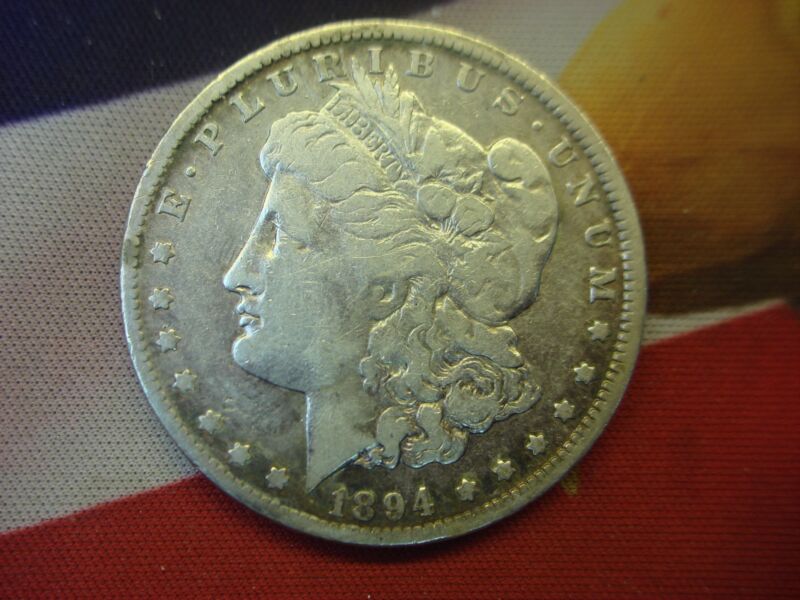 1894-O Morgan Dollar - Circulated Silver Coin