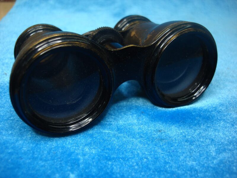Antique Jumelle theatre glasses with original case