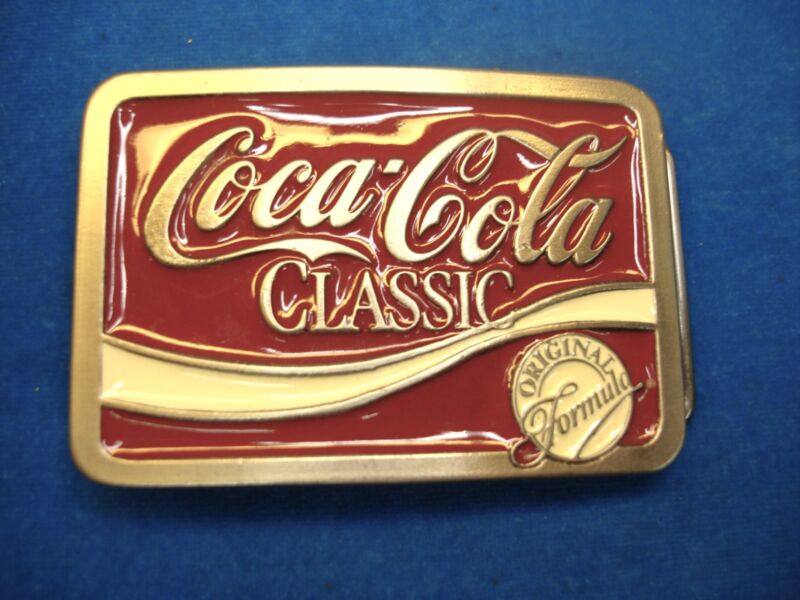 Vintage Coca-Cola Western buckle, unworn