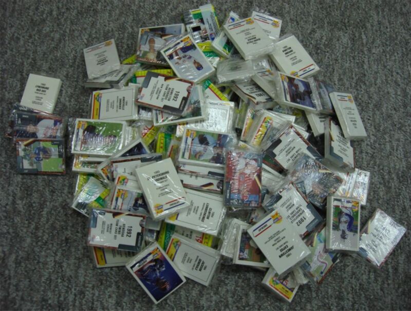 100 sealed minor league baseball card sets from 1991-1994