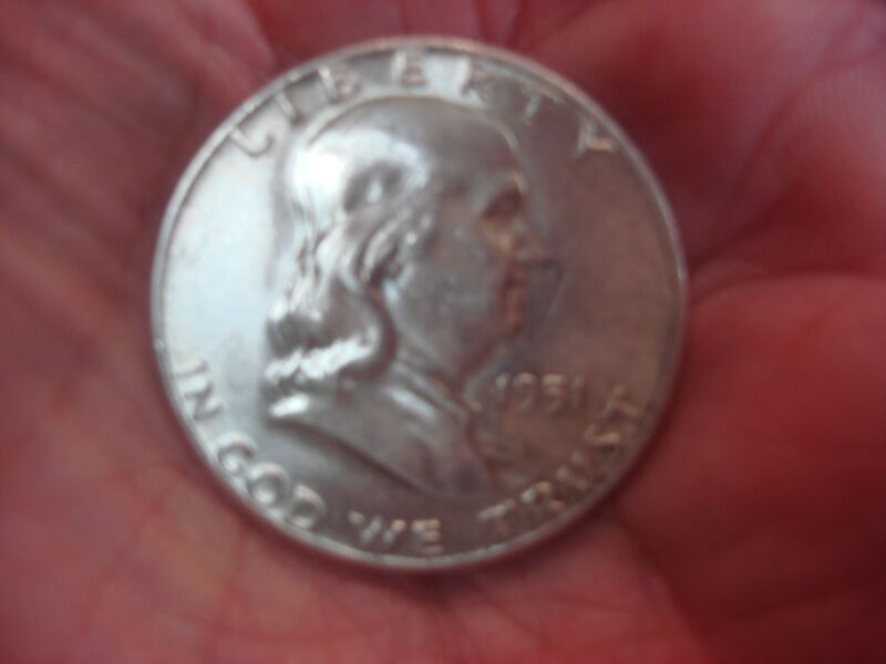 1951 Philadelphia Franklin Half Dollar