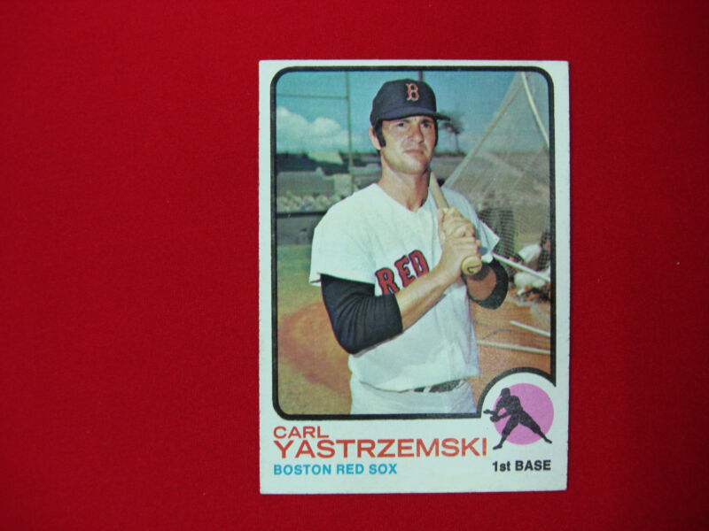 1973 Topps Carl Yastrzemski Boston Red Sox Baseball Card #245