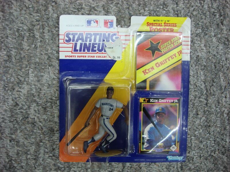 1992 Ken Griffey Jr. Starting Lineup Figure in original sealed packaging